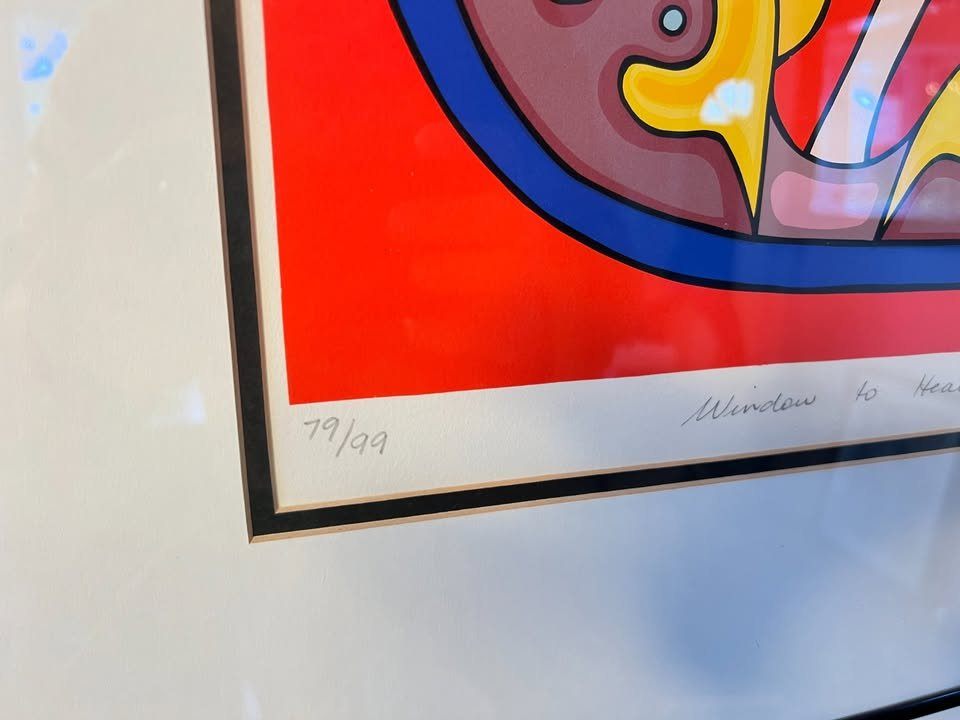 Sally Morgan Limited Edition Signed | "Window to Heaven" 1989 | Indigenous Australian Art, gallery view 3