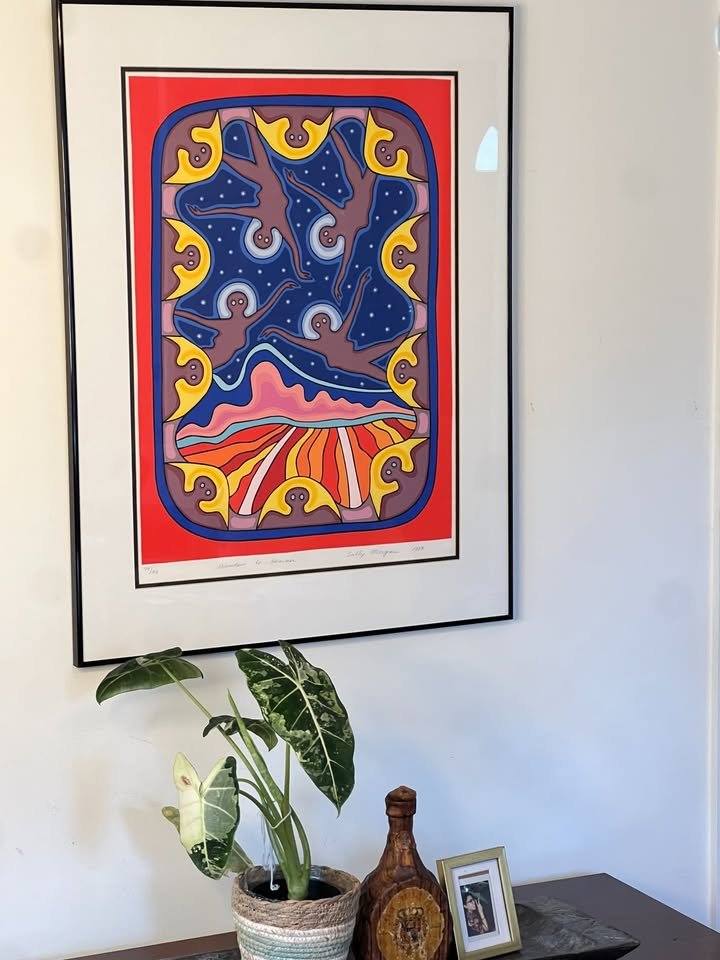 Sally Morgan Limited Edition Signed | "Window to Heaven" 1989 | Indigenous Australian Art, gallery view 6